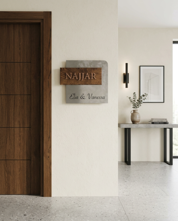 House/Family Nameplate