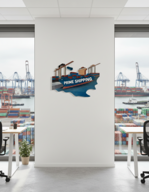 Prime Shipping 3D Boat